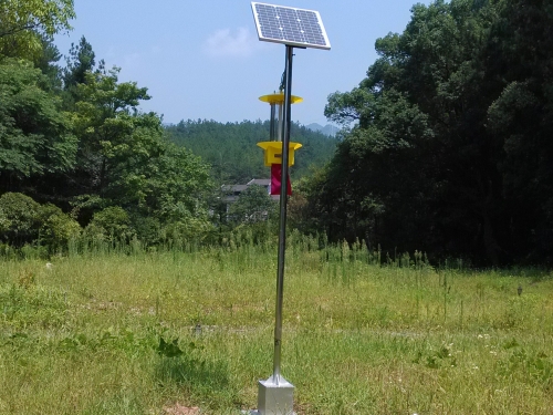 太阳能频振式杀虫灯原理